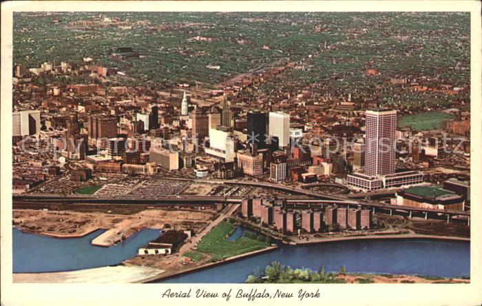 Buffalo New York Fliegeraufnahme