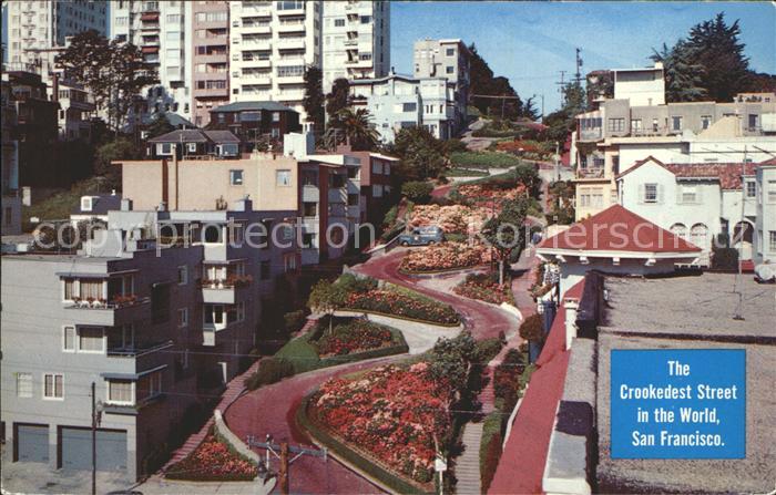 San Francisco California Lombard Street