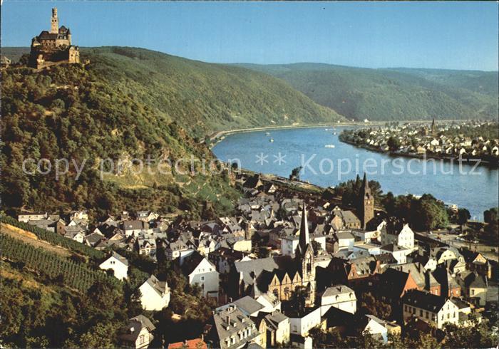 Braubach Rhein mit Marksburg