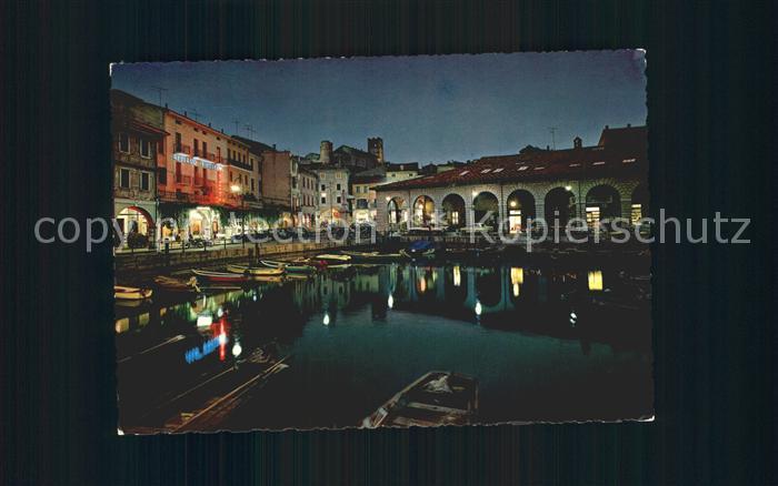 Desenzano Lago di Garda Hafen bei Nacht
