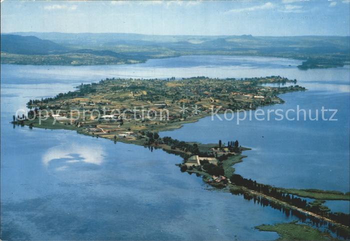 Insel Reichenau Fliegeraufnahme Bodensee