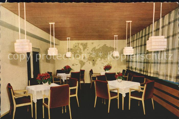 Bad Nauheim Kurpark Sanatorium Speiseraum