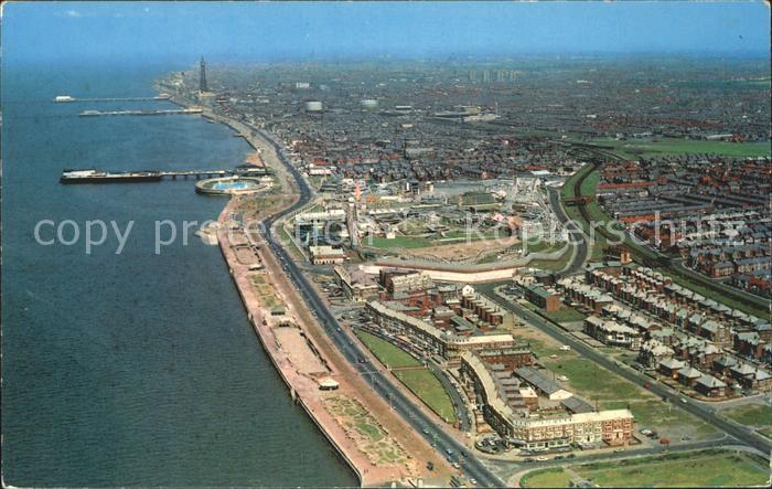 Blackpool Fliegeraufnahme