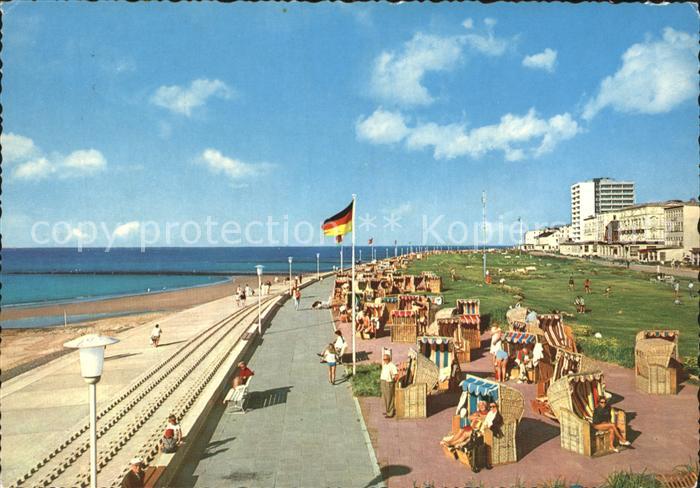 Norderney Nordseebad Promenade