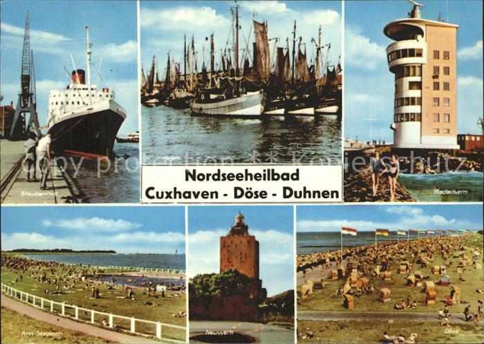 Cuxhaven Nordseebad Doese Duhnen Hafen