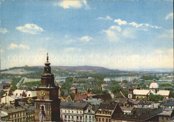 Krakow Krakau Fliegeraufnahme