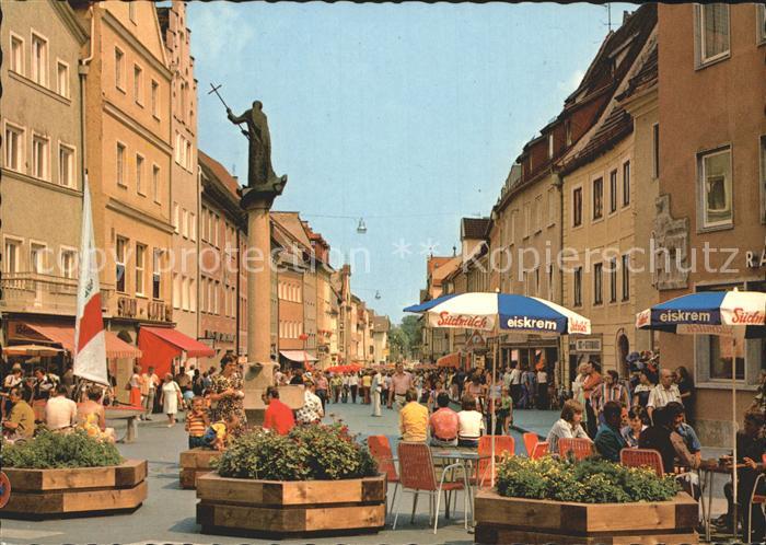 Fuessen Allgaeu Reichenstrasse Fussgaengerzone