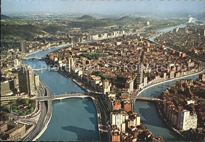 Luettich Liege Fliegeraufnahme