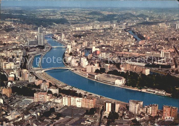 Liege Luettich Fliegeraufnahme