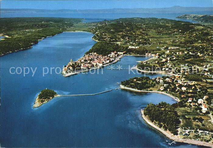 Rab Kroatien Fliegeraufnahme