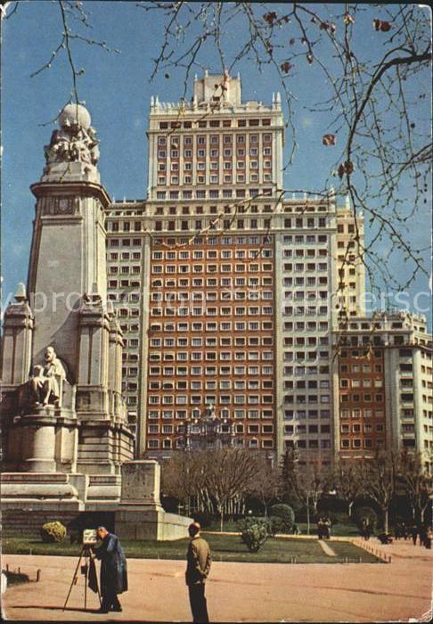 Madrid Spain Plaza de Espania