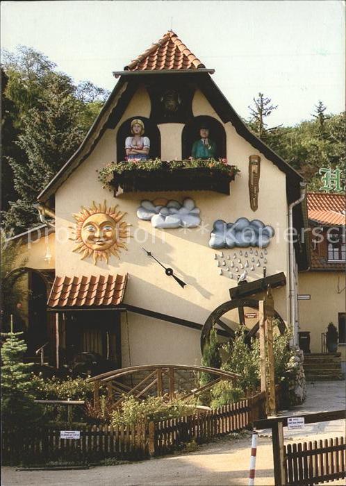 Gernrode Harz Riesenwetterhaus Guinnesrekord Harzer Uhrenfabrik