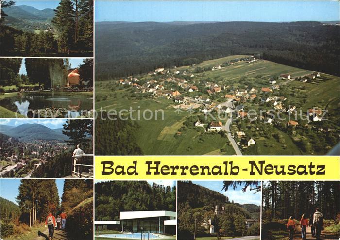 Neusatz Bad Herrenalb Fliegeraufnahme