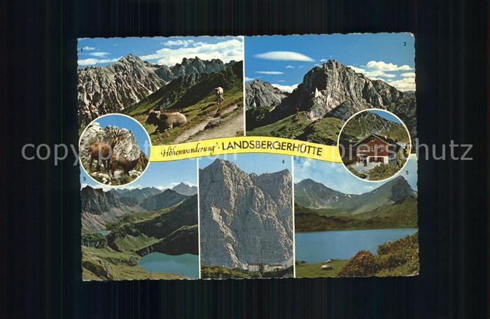 Landsbergerhuette Tannheim Lailachspitze Schochenspitze Lachensee