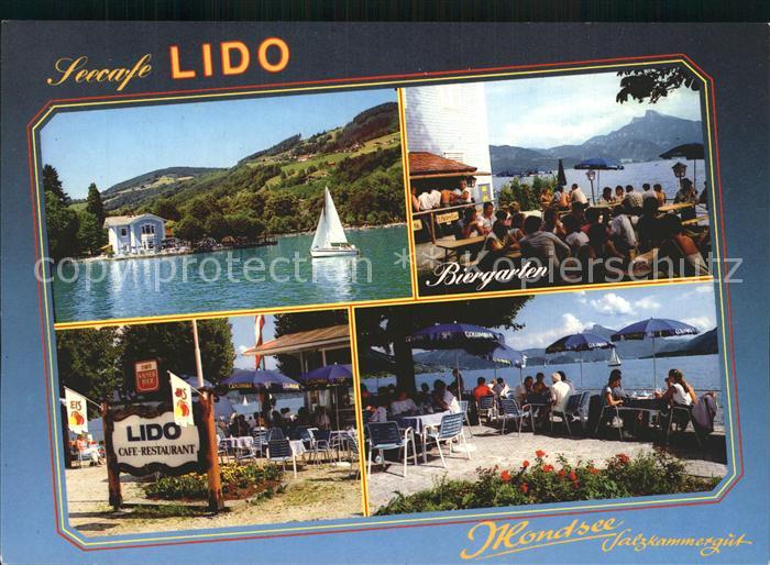Mondsee Salzkammergut SeeCafe Restaurant Lido