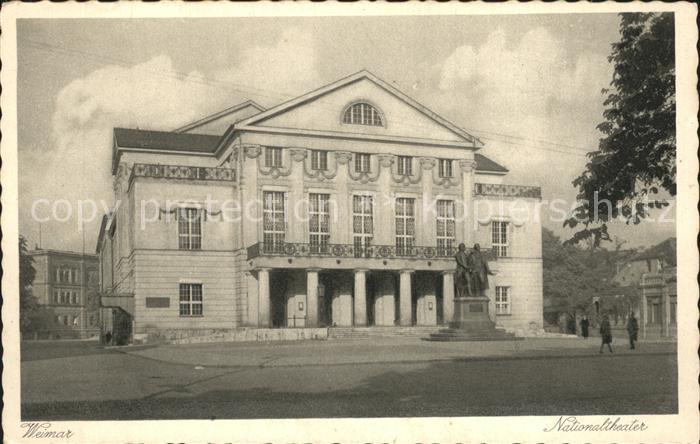 Weimar Thueringen Nationaltheater