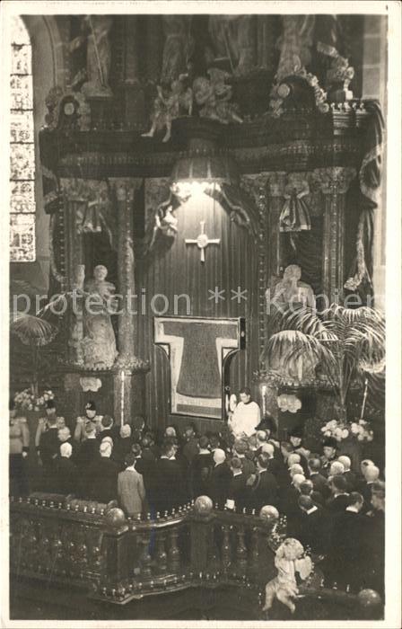 TRIER  CITY Eroeffnugsfeier Ausstellung hl. Rocks Dom