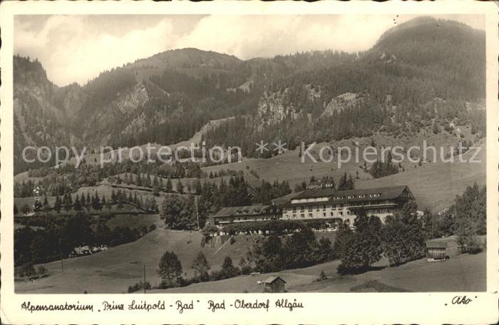 Bad Oberdorf Alpensanatorium Prinz Luitpold Bad