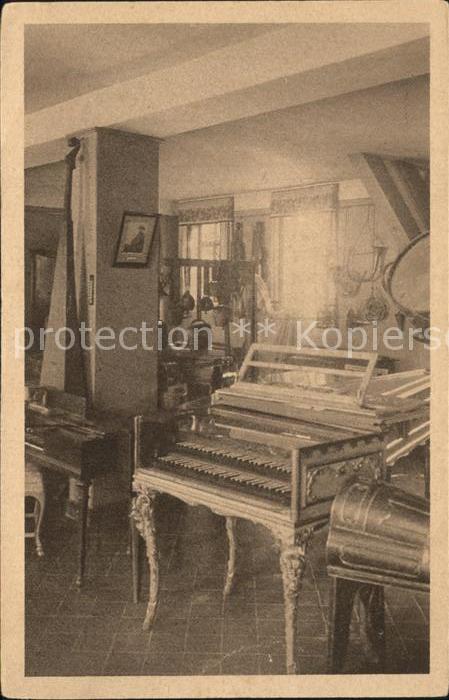 Eisenach Thueringen J.S. Bachs Geburtshaus Sammlung Musikintrumente