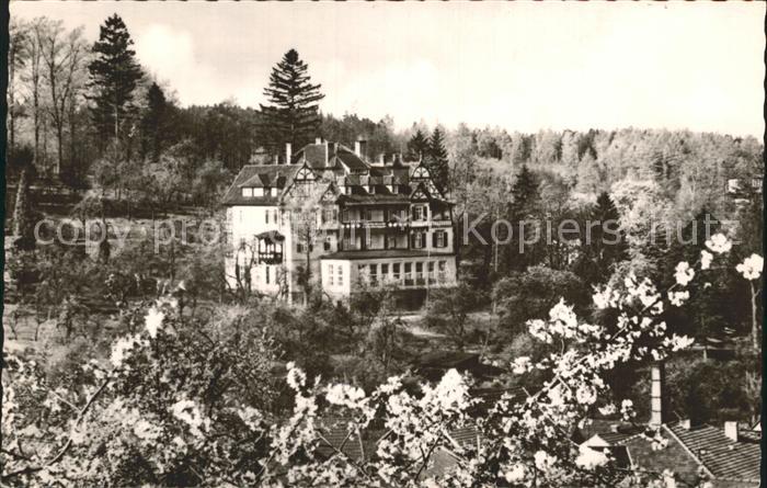 Bad Liebenstein FDGB Volksheilbad Kurheim Haus Thueringen