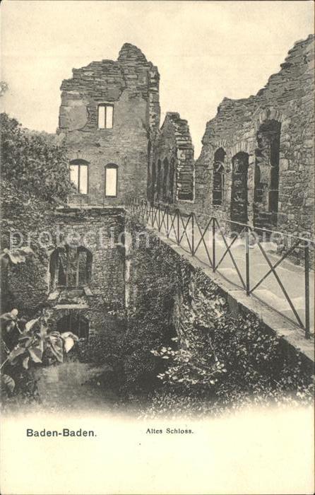 BADEN-BADEN BW Altes Schloss