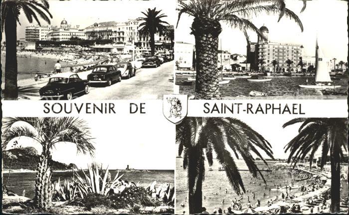 Saint-Raphael Var Strand Segelboot