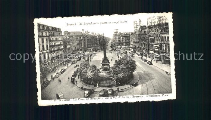 Brussels Brouckere plaats