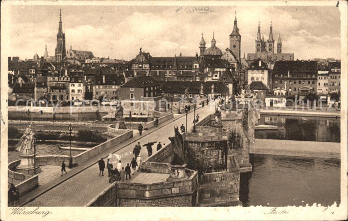 WueRZBURG Bayern Bruecke