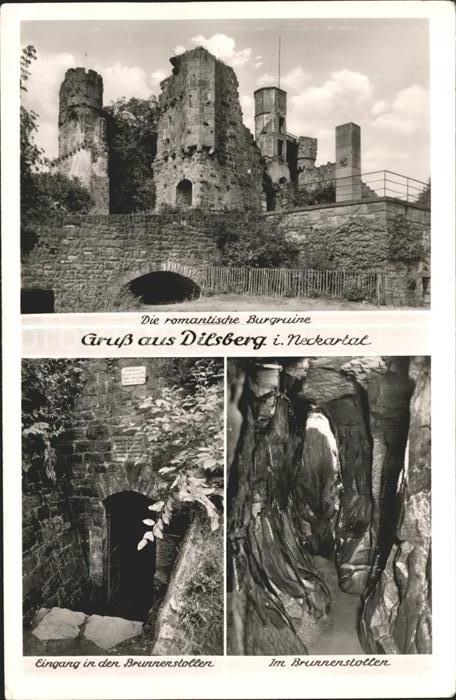 Dilsberg Burgruine Eingang Brunnenstollen