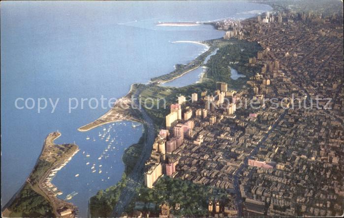 Chicago Illinois From Famed Gold