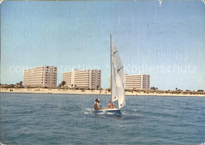 Skanes Hotel Sahara Beach Segelboot