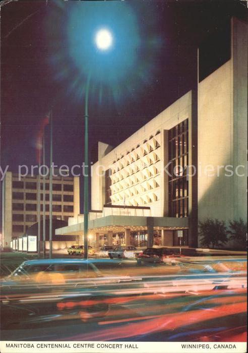 Winnipeg Manitoba Centennial Centre Concert Hall