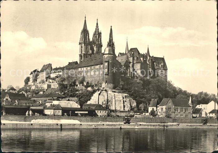 Meissen Elbe Sachsen Schloss