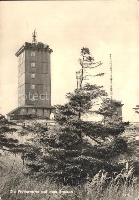 Brocken Harz Wetterwarte