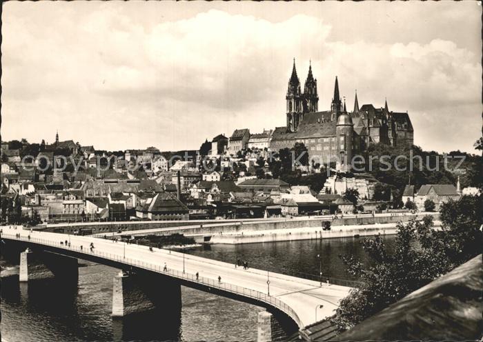 Meissen Elbe Sachsen Albrechtsburg Dom