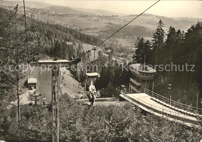 Klingenthal Vogtland Grosse Aschbergschanze Sessellift