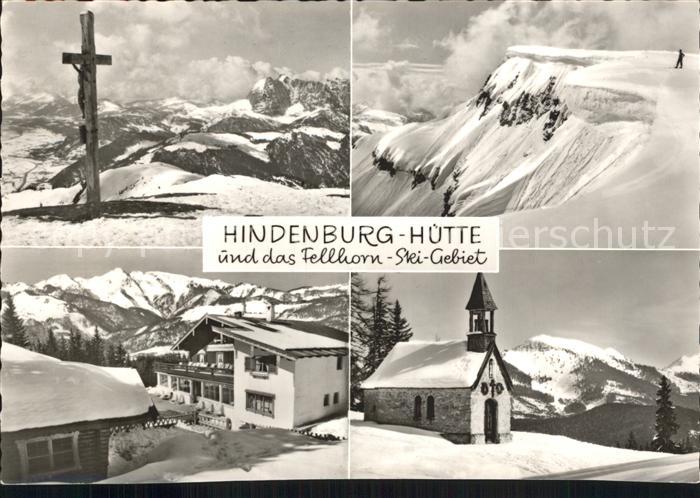 Reit Winkl Hindenburg-Huette Fellhorn Ski-Gebiet