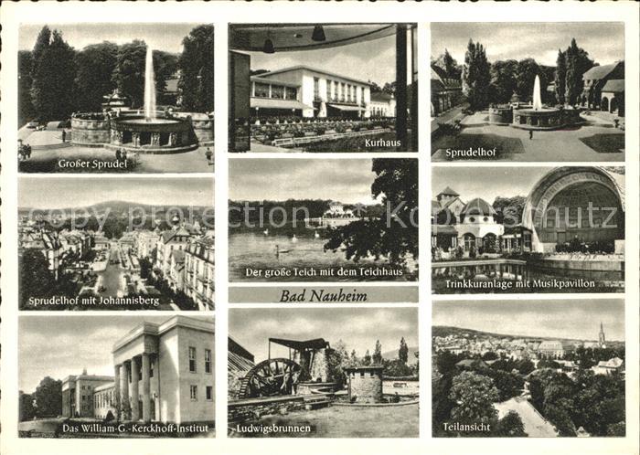 Bad Nauheim Kurhaus Sprudelhof Ludwigsbrunnen