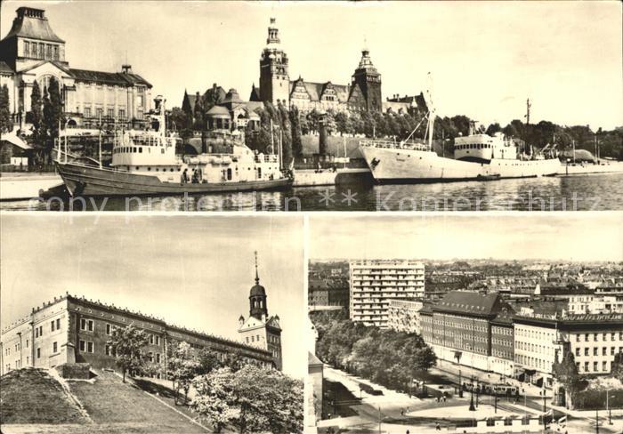 Szczecin Stettin Waly Chrobrego Renesansowy Zamek