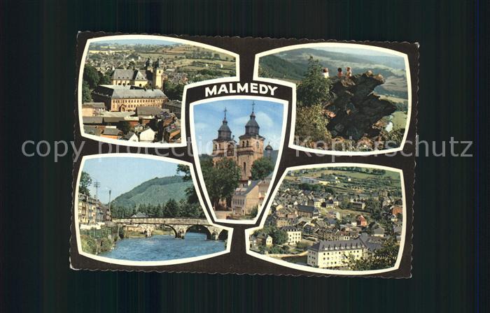 Malmedy Wallonie Kirche Bruecke