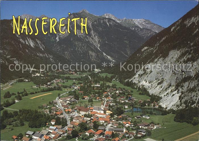 Nassereith Fliegeraufnahme Fernpassstrasse Loreagruppe