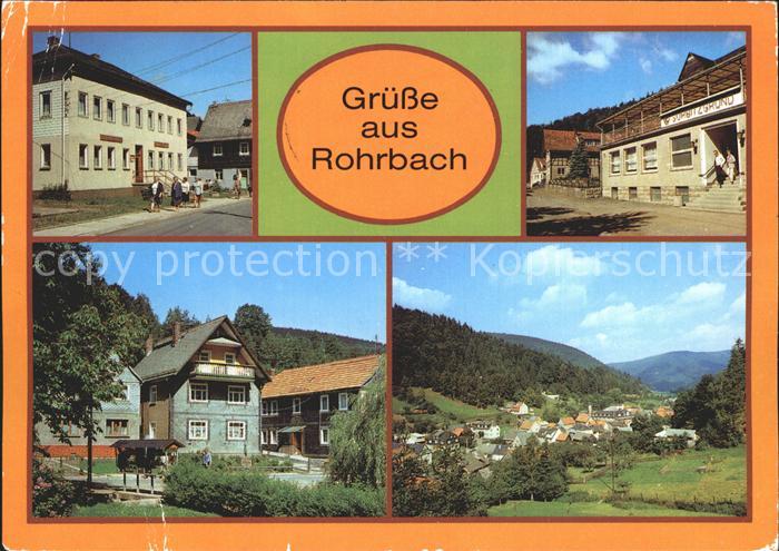Rohrbach Saalfeld Rat der Gemeinde Gaststaette