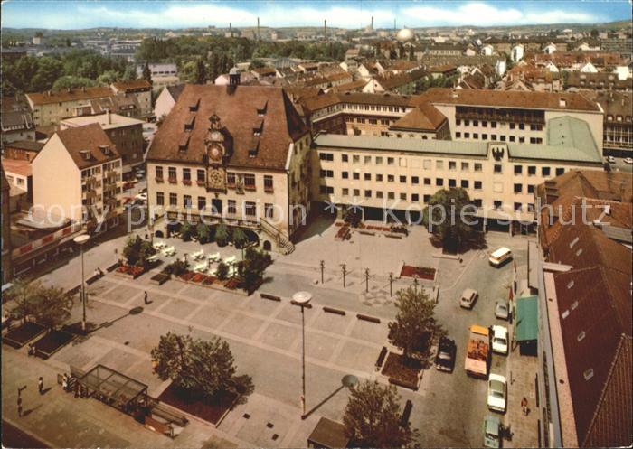 Heilbronn Neckar Rathaus Marktplatz