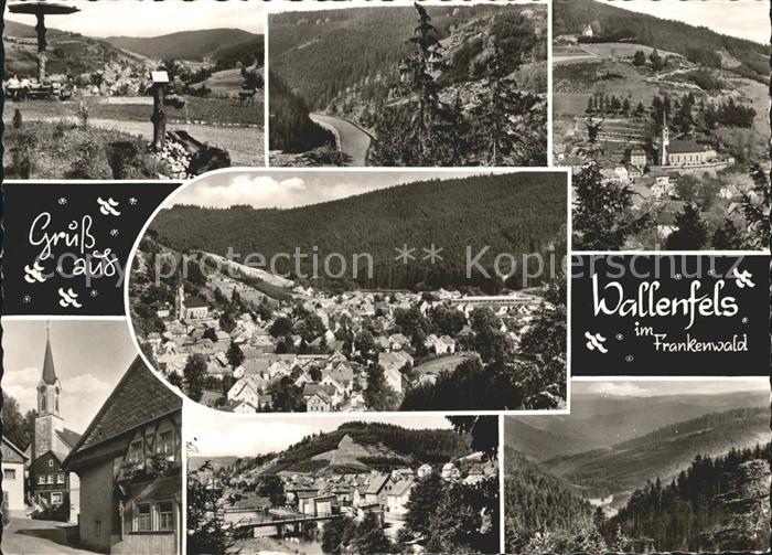 Wallenfels Oberfranken Kirche Ansichten