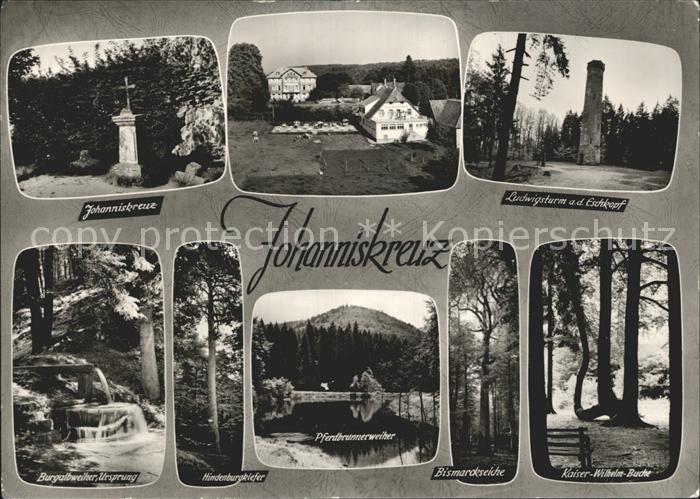 Johanniskreuz Ludwigsturm Eschkopf Kaiser-Wilhelm-Buche