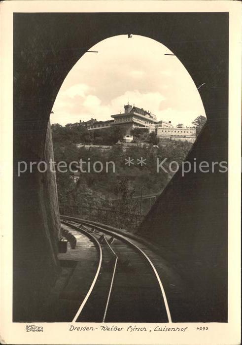 DRESDEN Elbe Weisser Hirsch Luisenhof