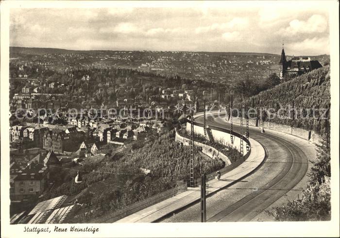 STUTTGART  CITY Neue Weinsteige