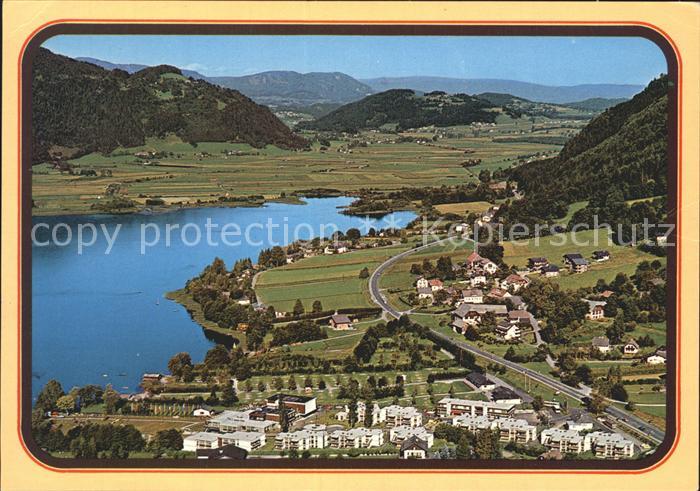 Ossiach Fliegeraufnahme