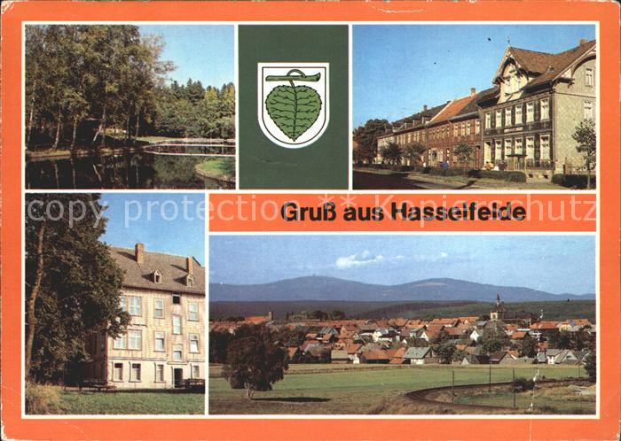 Hasselfelde Waldseebad Breite Strasse FDGB Erholungsheim Karl Mark