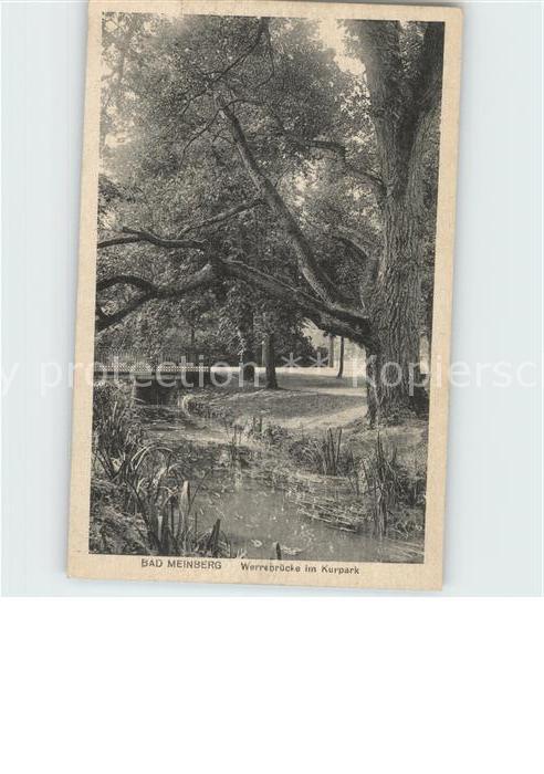Bad Meinberg Werrebruecke Kurpark